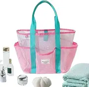 [Generic] Mesh Beach Bag - Foldable Large Mesh Swim Bag - Women's Luggage for Travel Luggage Outdoor Cruise Picnic Camping Hiking Lake Family Resort Gym Boat Sports