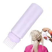wiroouia Hair Dye Applicator Bottle,Empty Scalp Comb Bottle - Safe and Harmless Coloring Tool for Barber Shop, Beauty Salon, Home