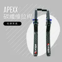 在飛比找momo購物網優惠-【頑家車業】APEXX 碳纖維 可調煞車拉桿(FORCE 勁