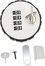 DECOMELODY Locker Lock Combination Lock Durable Zinc Alloy Mechanical Security Lock for Gym Lockers School Lockers Toolboxes and Storage Units