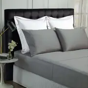 Park Avenue 500 Thread count Cotton Bamboo Sheet sets in Charcoal