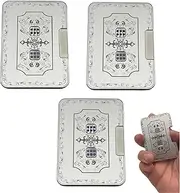 Creative Mechanical Dice, 3D Mechanical Dice Fidget Toy, Auto Dice Playing Cards Game, Aluminum Alloy Mechanical Dice Stress Toy for Anxiety Relief(3pcs)