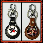 LYNCH MOB PICK TWO IMAGES FOR TWO LEATHER KEYCHAINS GIFT & CONCERT GOODS