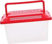 Hohopeti Unique Home for Fish Turtle Portable Plastic Handheld Fish Tank Pet Hamster Box