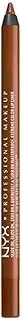 NYX PROFESSIONAL MAKEUP Slide On Lip Pencil, Lip Liner - Urban Cafe (Brown)