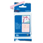 BROTHER P-Touch TZe Ribbon Tape Cassette 12mmx4m Gold/Pink Flexible Label
