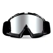 XMAS GIFT For Adult Woman Man Black Frame Adjustable Strap Tinted Goggles TDR