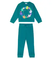 [Stella McCartney Kids] Stella McCartney Kids Printed sweatshirt and sweatpants set Y 6 multicoloured