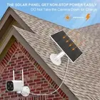 10W 15W 20W Solar Panel For Eufy Eufycam Cam E/2C/E/2 Type-C Wall Mount Power