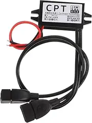 High Performance Car Power Module 12v to 5v Dc Converter Dual USB Charger Adapter for Navigation Dash Cam