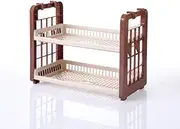 2-3 Floors Heavy Duty Utility Freestanding Ventilated Shelving Unit Storage Rack(Size:Second Floor)(Second Floor)