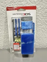 Nintendo DS, 2DS, 3DS universal Clean & Protect Kit Brand New Blue/Black