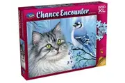 Chance Encounter: Blue Winter Friend (500pc Jigsaw)
