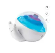 Skip Hop 3-in-1 Smart Snail Baby Sound & Routine Machine, White