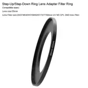 55-28/42/43/46/49/55/58/62/67/72/77/82mm Step-Up/Step-Down Ring Lens Filter Ring