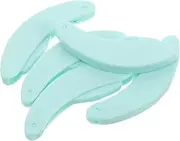 KAILIKETIY 5 Pcs Beauty Tools Eyelash Comb Comb Metal Eyelash Brush Tool Lash Seperator Lash Separator Eye Scraper Eyebrow Scissor Foldable Eyebrow Brush Plastic Sky-blue