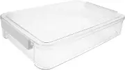 TEHAUX Document Boxes Lid Multi-function File Organizer Abs Material Stackable File Protector Case Home Office