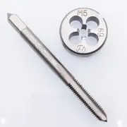 Tap & Die Set HSS M5 x 0.8mm Tap & M5 x 0.8mm Die Metric Thread Right Hand