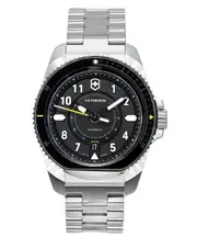 Victorinox Swiss Army Journey 1884 Black Dial Automatic 241981 200M Mens Watch