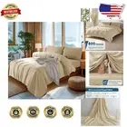 Soft Cooling Egyptian Cotton King Sheets - 800 Thread Count, OEKO-TEX Certified