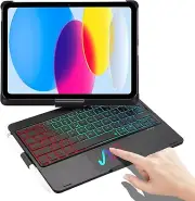 Touchpad Keyboard Case 360° Rotation Cover for iPad 10.9" 10th Generation 2022