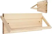 Wall Mounted Shoe Rack,Wooden Modern Slim Shoe Storage - Modern Space Saving Wooden Compact Holder for Entryway Narrow Spaces Boots Hallway Footwear Slipper Sneaker Kitchen