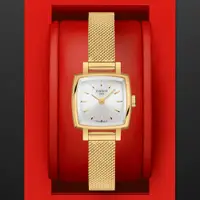在飛比找PChome24h購物優惠-TISSOT天梭 LOVELY系列 典雅時尚腕錶-金 20m