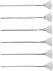Healvian 6pc Fan-shaped Facial Mask Brush Applicator for Face Mask Application Skincare