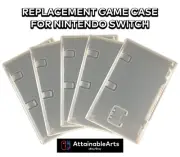 MINT NEW OEM Official Nintendo SWITCH Clear Replacement Game Cartridge Cases