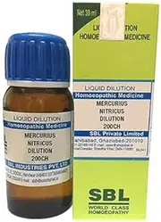 SBL Mercurius Nitricus Dilution 200 CH (30 ml) Free Pallas USA Rose Perfume Oil
