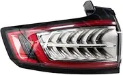 Car Tail Light Assembly Warning Lamp Rear Stop Brake Lamp Turn Signal Light Fog Lamp Taillight ，Compatible for Edge 2015 2016 2017 2018(Only 1 Left)
