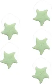TOYANDONA 5pcs Baby Bath Sponge Pad Natural Exfoliating Body Scrubber Gentle Cleansing for Infants Toddlers Bath Toys Bathing Accessories