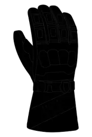 Fly Racing Glacier Gloves Black XS 363-3940XS