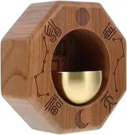 Door Bell for Gate Entry Ring Doorbell Chime Wooden Shopkeepers Bell Chimes for Outdoors Elegant Fortune Bell