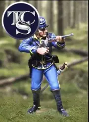 CIVIL WAR UNION CAVALRY DISMOUNTED COLLECTORS SHOWCASE CS00908 FREE SHIPPING!