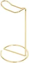 Headset Stand Headset Holder Metal Headset Stand Headphone Holder Support Rack Support Gamer Earphone Hanger PC Setup Gaming Accessories Desktop Headset Holder (Color : Gold)
