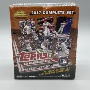 2017 TOPPS BASEBALL COMPLETE FACTORY SEALED HOBBY SET AARON JUDGE ROOKIE CARD