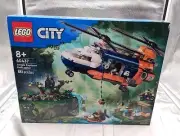 LEGO CITY 60437 Jungle Explorer Helicopter at Base Camp (C3-B4)