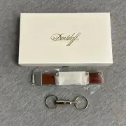 Davidoff Cigar Rest Stand Keychain Brown