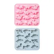 3D Dinosaurs Silicone Mold Cake Baking Mold for Making Fondant Chocolate Decor