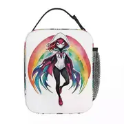 c472 Ghost Spider Lunch Bags Insulated Lunch Tote Waterproof Bento Box Resuable Picnic Bags for Woman Work Children School k472