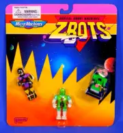 ZBOTS SERIES 2 XACTOR, SKIDDLE, PLEXUS MICRO MACHINES GALOOB 3-PACK MISCARD?