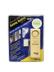 Telko"Safety Sentry" Door Entry Alarm/Chime White - NEW OLD STOCK
