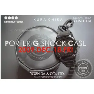 ＊＊YOSHIDA PORTER x CASIO G-SHOCK CASE 聯名手錶 (含收納包)＊＊