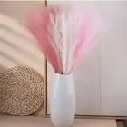 Household Beautiful Fake Reeds Pampas Grass Pampas Bouquet Artificial Flowers