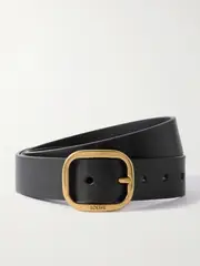 [LOEWE] LOEWE - Leather Belt - Black - 75 75 Black
