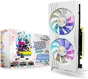 ARDIYES RX 580 Graphics Card Polaris XT Gaming GPU, 2048 Cores, 8GB GDDR5 256-Bit, Dual DP 1.4 & HDMI 2.0b, PCIe 3.0 Desktop Graphics Card with Zero-RPM Silent Cooling Tarjeta Gráfica