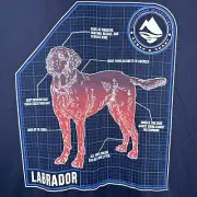 Ocean & Coast Mens XL ocean advantage performance Labrador Retriever T-Shirt NWT