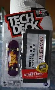 Tech Deck THANK YOU STREET HITS WITH SIGNAGE NEW