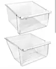 2 Pack Upgraded 2188656 Fridge Crisper Drawer Humidity Control Drawer UPPER/LOWE